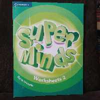 کتاب ورک شیت سوپر مایند  super minds 2 worksheets