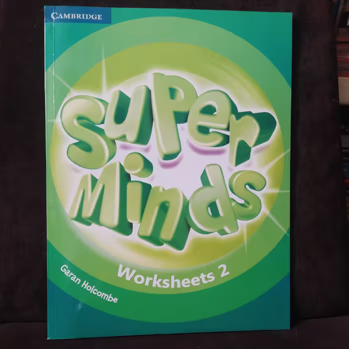 کتاب ورک شیت سوپر مایند  super minds 2 worksheets