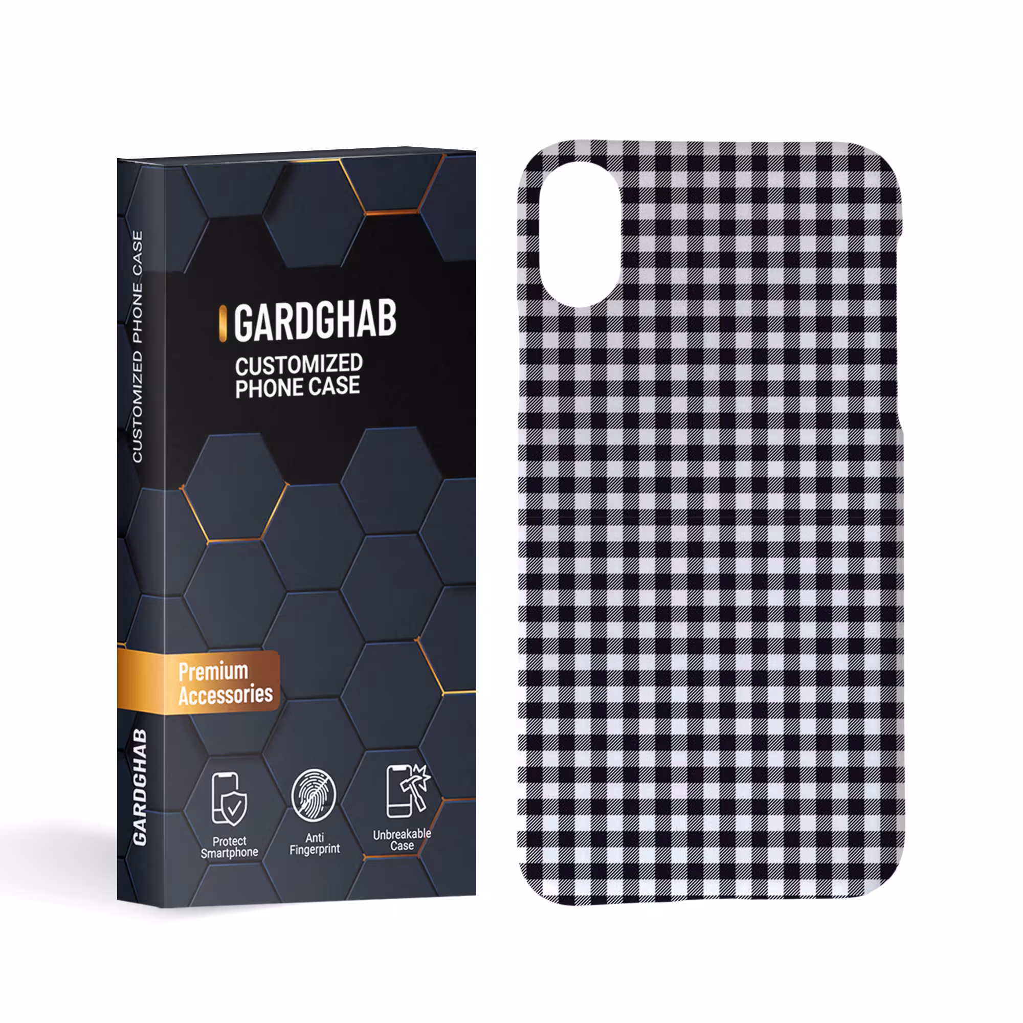 کاور گارد قاب مدل ساده مناسب برای گوشی موبایل اپل iphone x xs