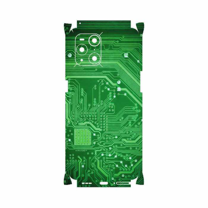برچسب پوششی ماهوت مدل Green-Printed-Circuit-Board-FullSkin مناسب برای گوشی موبایل اپو Find X3 Pro