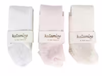 جوراب شلواری استپ دار نوزادی دخترانه 24-18 ماه کاتامینو KATAMINO