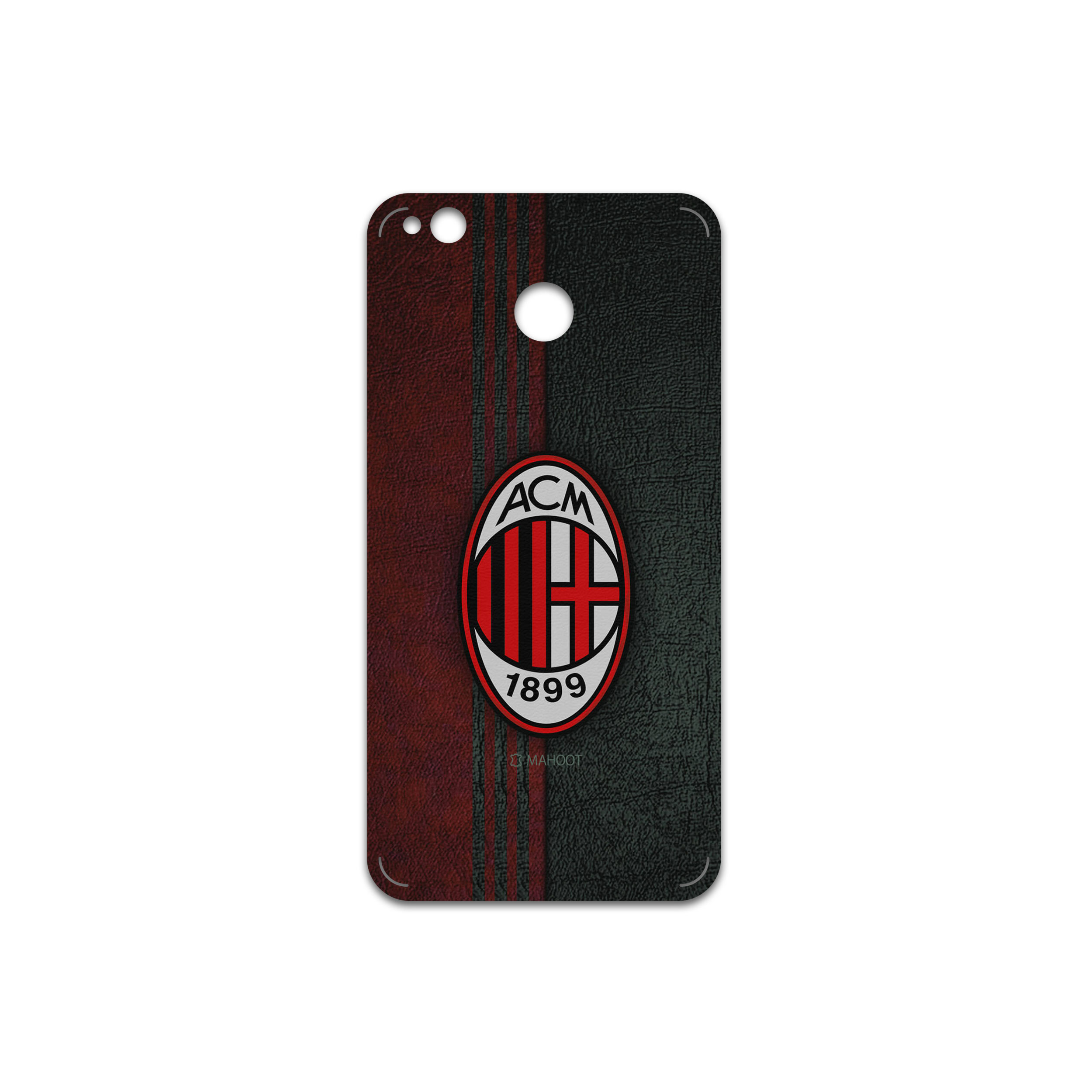 برچسب پوششی ماهوت مدل AC-Milan-FC مناسب برای گوشی موبایل شیائومی Redmi 4X