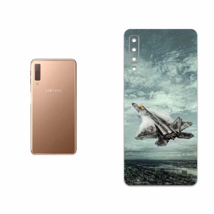 برچسب پوششی ماهوت مدل F-22 Raptor مناسب برای گوشی موبایل سامسونگ Galaxy A7 2018