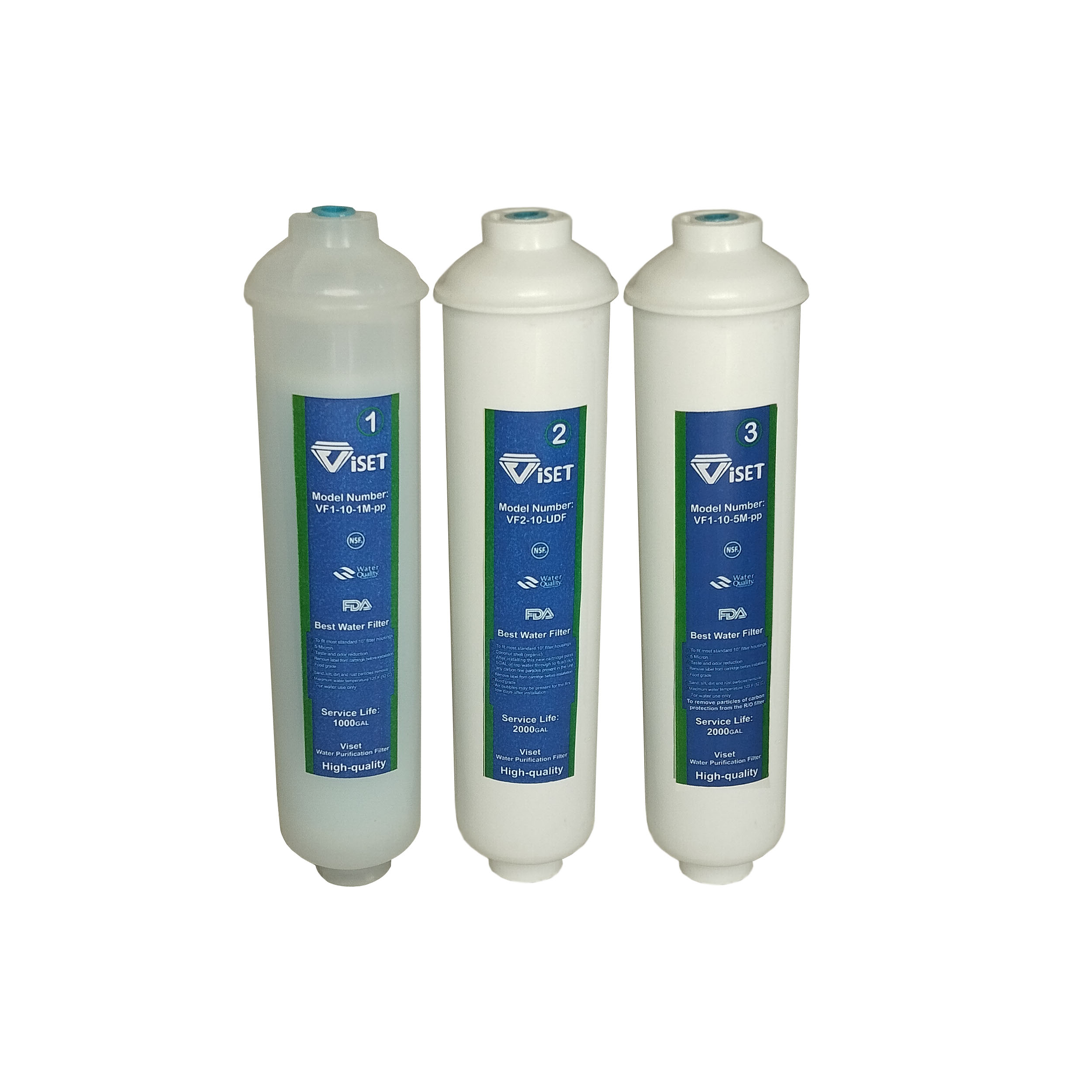 خرید فیلتر یخچال سه تایی ویست اینلاین