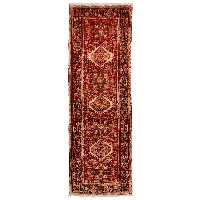 فرش دستباف قدیمی کناره طول سه متر سی پرشیا کد 156107