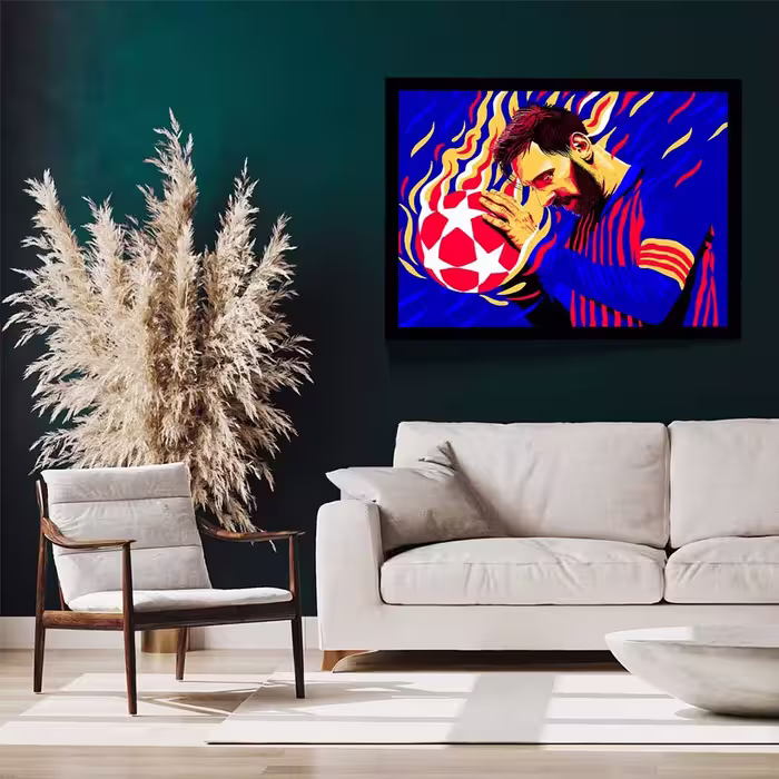تابلو مدل messi کد F-10014