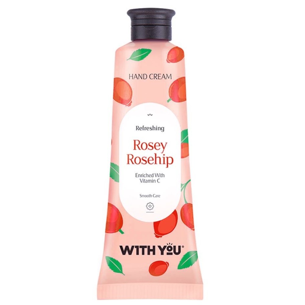 کرم مرطوب کننده و محافظت کننده پوست دست حاوی میوه گل رز و ویتامین C ویت یو