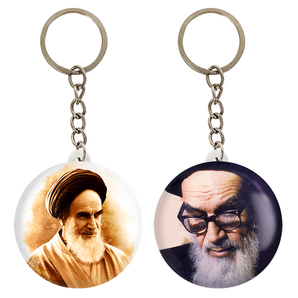 جاکلیدی خندالو مدل امام خمینی کد 25532554 مجموعه 2 عددی