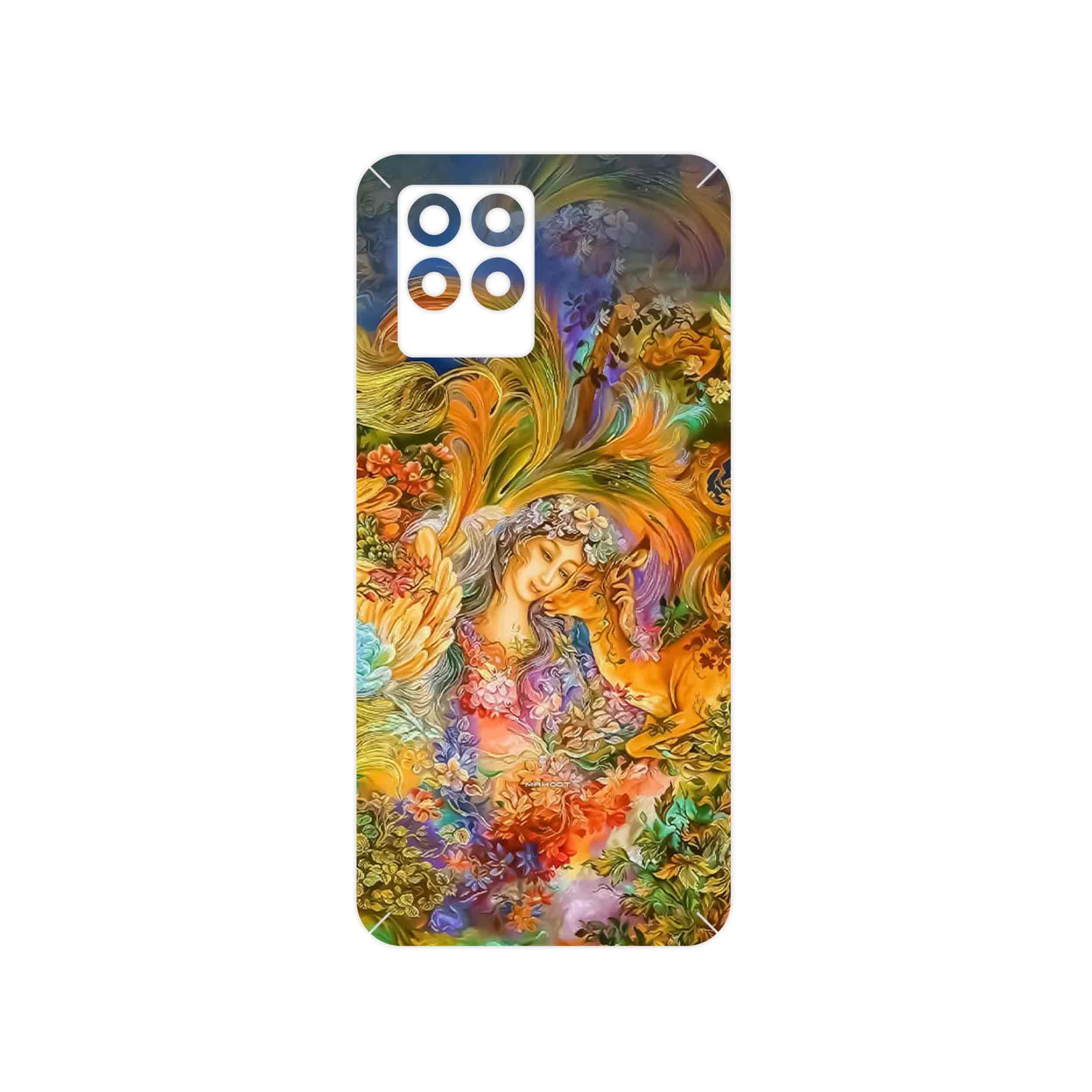 برچسب پوششی ماهوت مدل Persian miniature 3 مناسب برای گوشی موبایل ریلمی 8 Pro