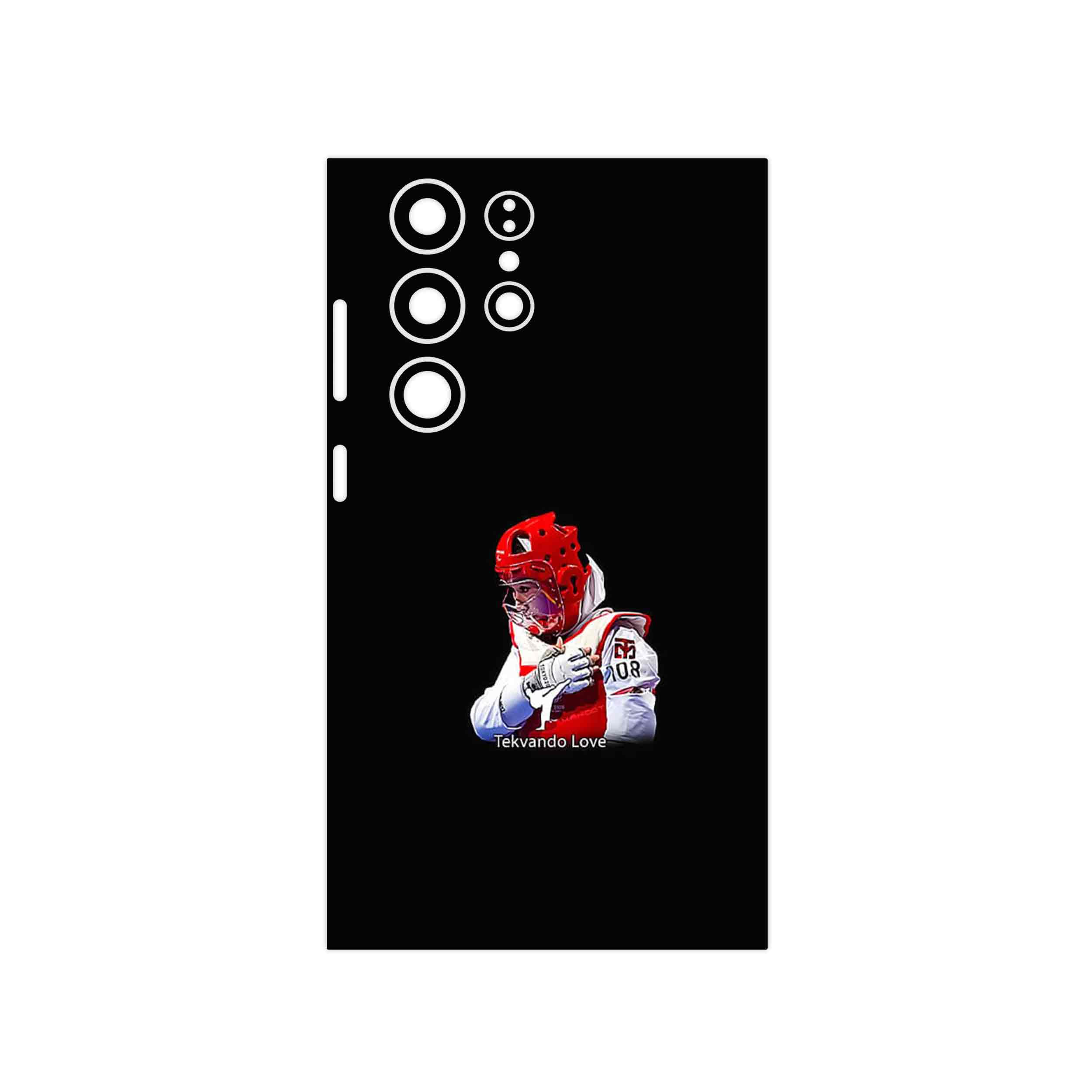 برچسب پوششی ماهوت مدل Tekvando مناسب برای گوشی موبایل سامسونگ Galaxy S23 Ultra