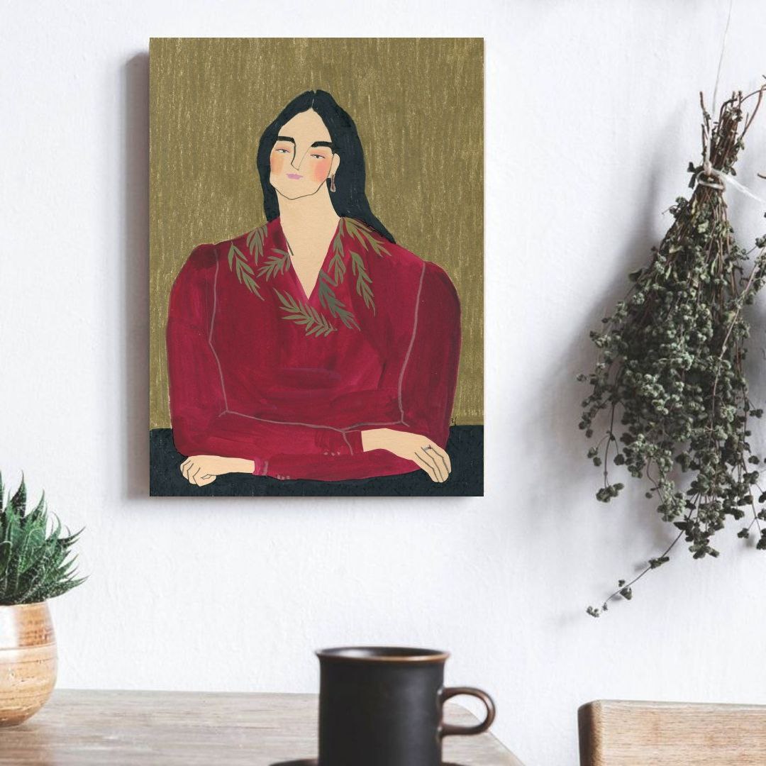 تابلو شاسی گلاک طرح مینیمال دخترانه کد FART20 