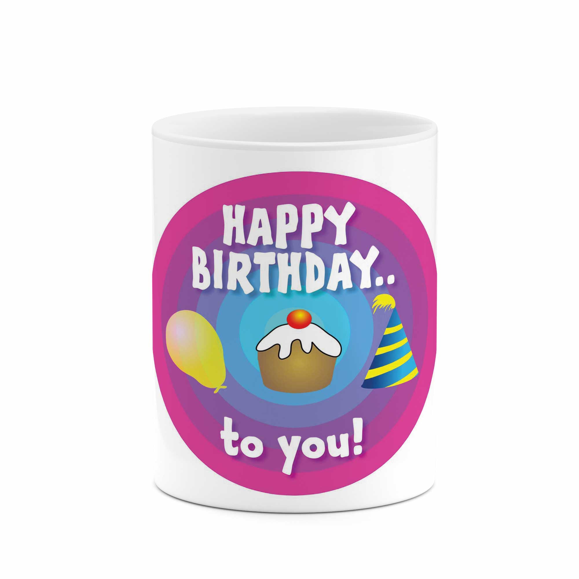 ماگ طرح happy birthday مدل mu00898