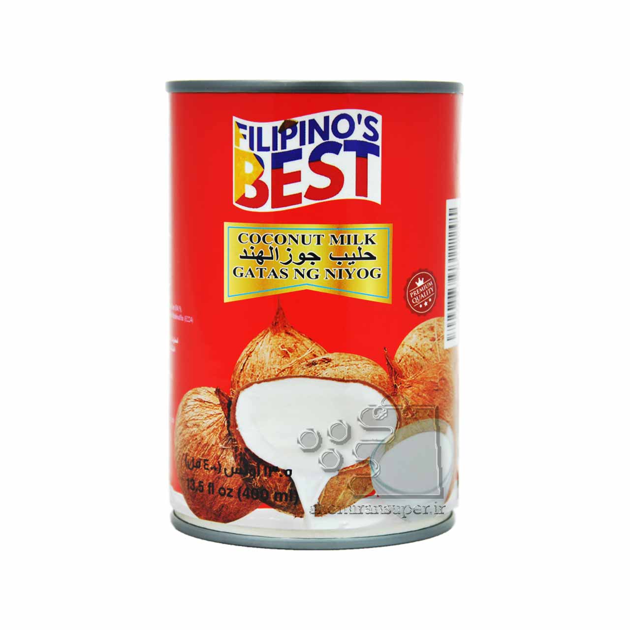 شیر نارگیل ( بدون شکر ) 400 میل فیلیپینو بست - filipinos best