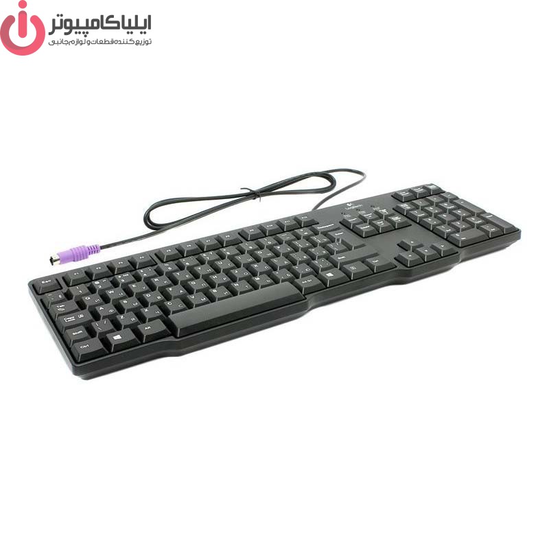 کیبورد اتصال PS2 لاجیتک مدل K100