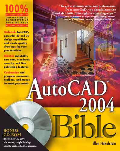 خرید و دانلود نسخه کامل کتاب AutoCAD 2004 Bible