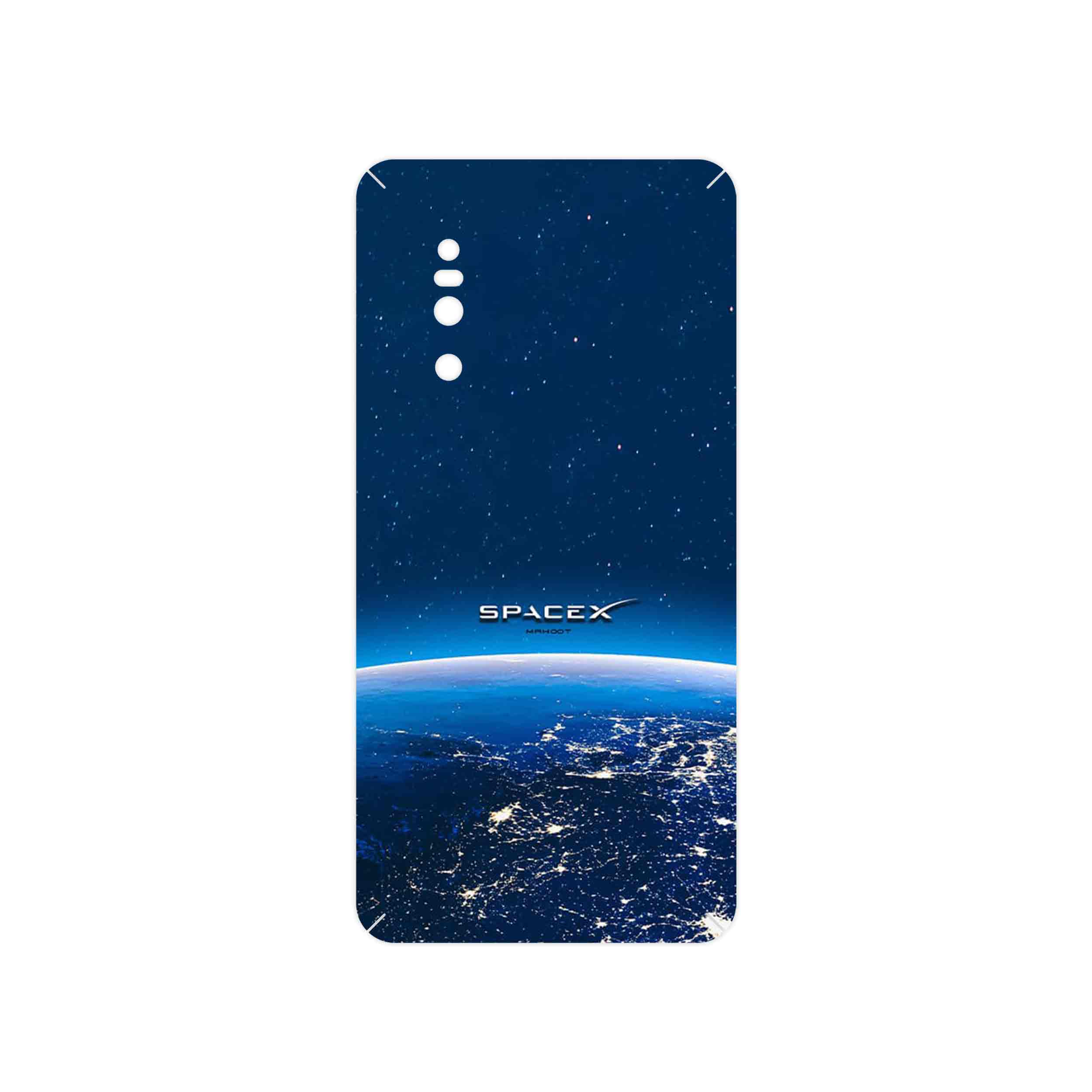برچسب پوششی ماهوت مدل Space X مناسب برای گوشی موبایل ویوو X27