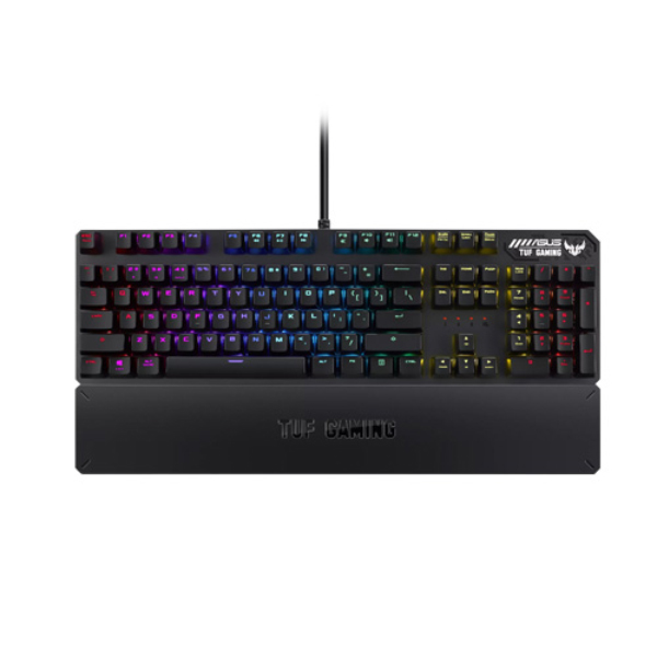 کیبورد گیمینگ با سیم ایسوس مدل TUF GAMING K3 • سوئیچ قرمز | کالابالا