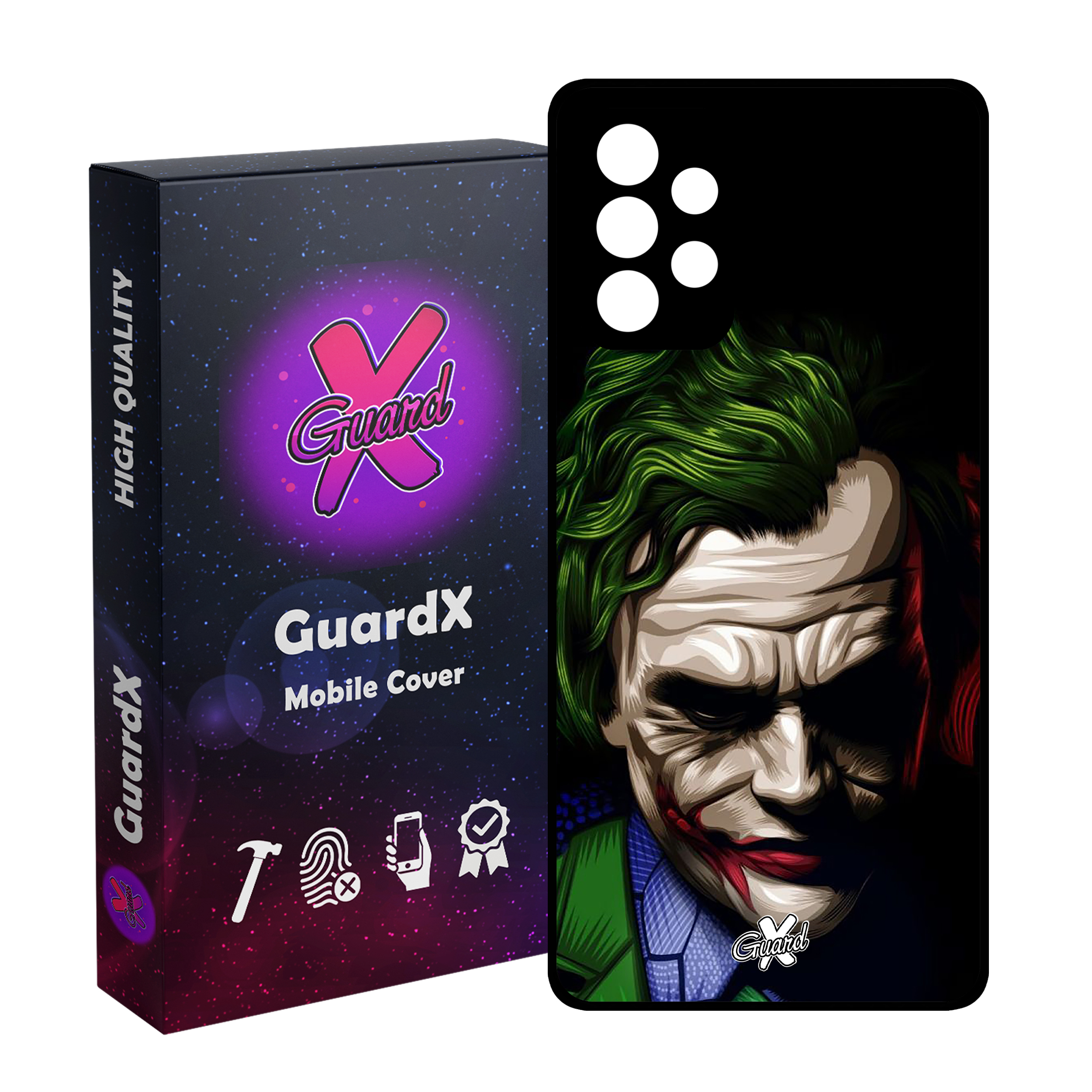 کاور گارد ایکس طرح Joker مدل Glass10109 مناسب برای گوشی موبایل سامسونگ Galaxy A32 5G