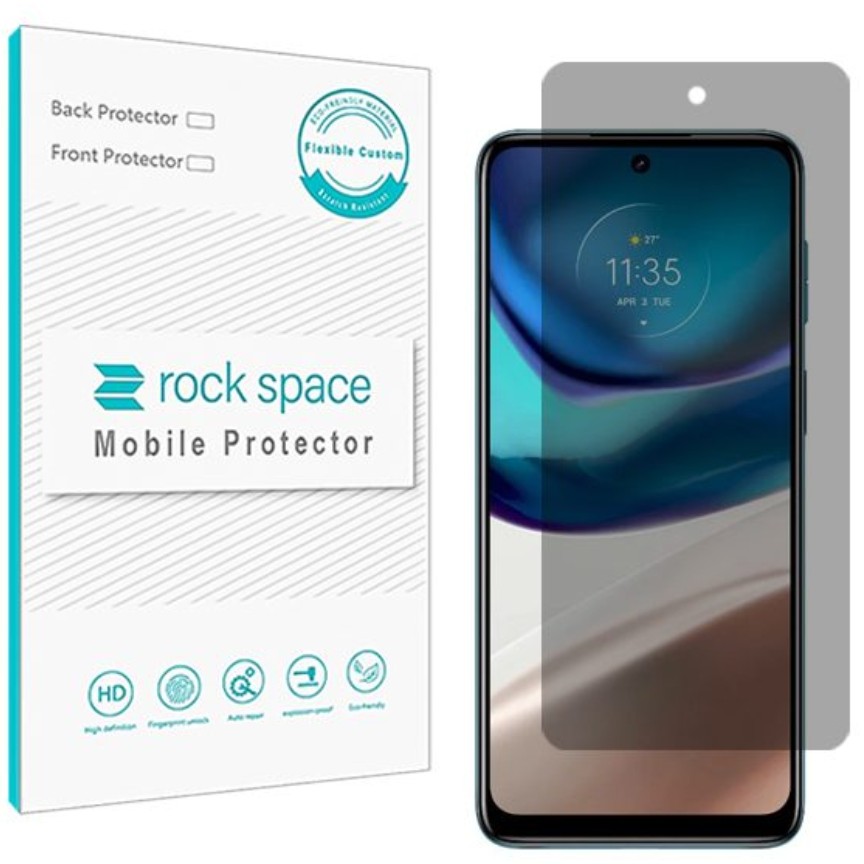 گلس پرایوسی (حریم شخصی)نانو و ضد ضربه گوشی موتورولا Moto G42 برند راک اسپیس