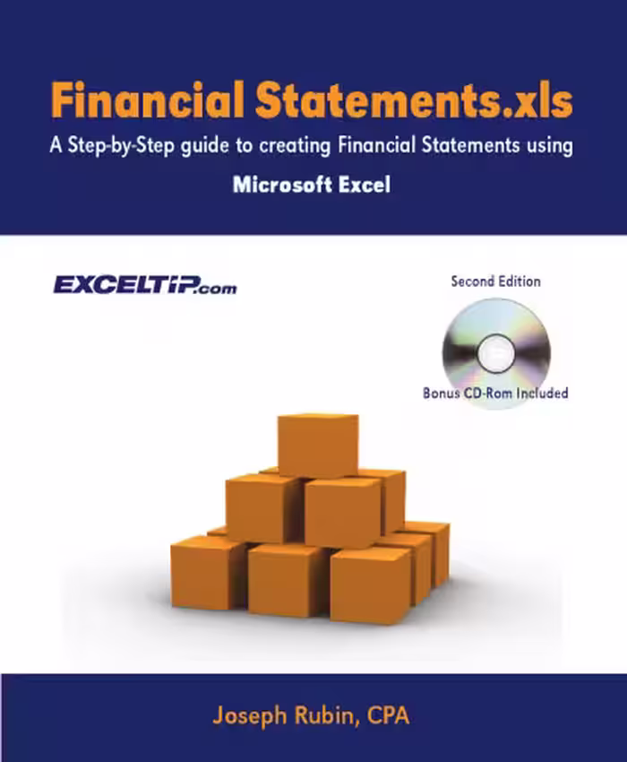 خرید و دانلود نسخه کامل کتاب Financial Statements.xls: A Step-by-Step guide to Creating Financial Statements Using Microsoft Excel, Second Edition