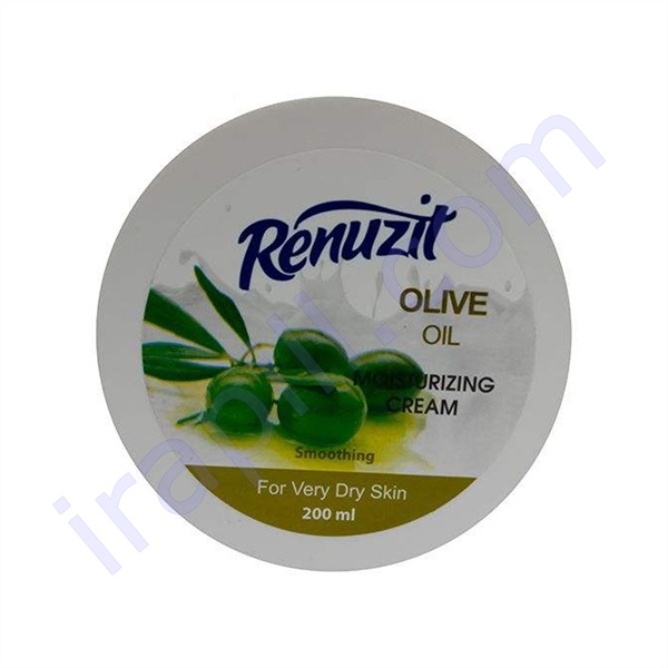 کرم کاسه ای مرطوب کننده و نرم کننده روغن زیتون رینوزیت 200 میلی لیتر