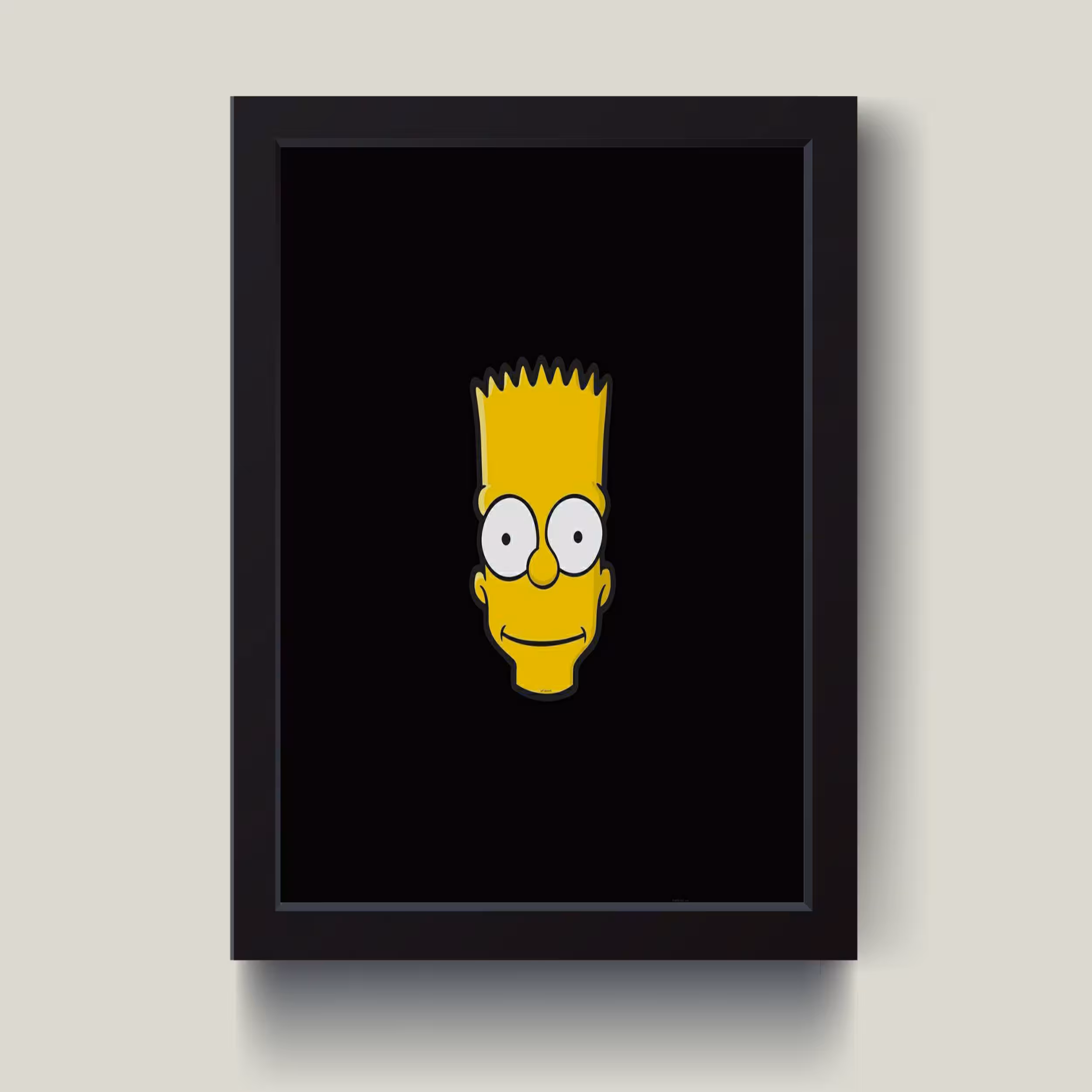 تابلو مدل دکوراتیو Bart simpson کد G7-35