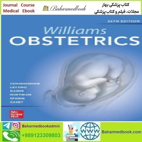 Williams Obstetrics 2022 TRUE PDF VIDEOS price 4€ - کتاب پزشکی بهار