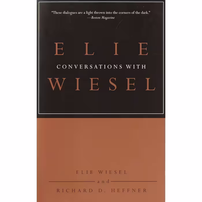 کتاب Conversations with Elie Wiesel اثر Elie Wiesel and Richard D. Heffner انتشارات Schocken