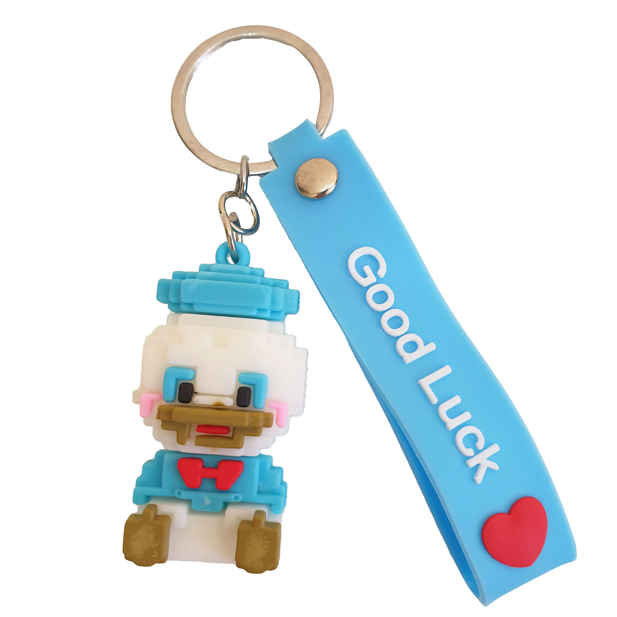 جاکلیدی مدل سیلیکونی طرح ماینکرافت لگو اردک کد DB22