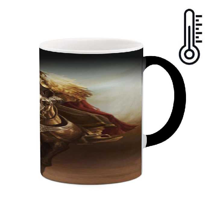 ماگ حرارتی کاکتی طرح نقاشی مدل mgh13933