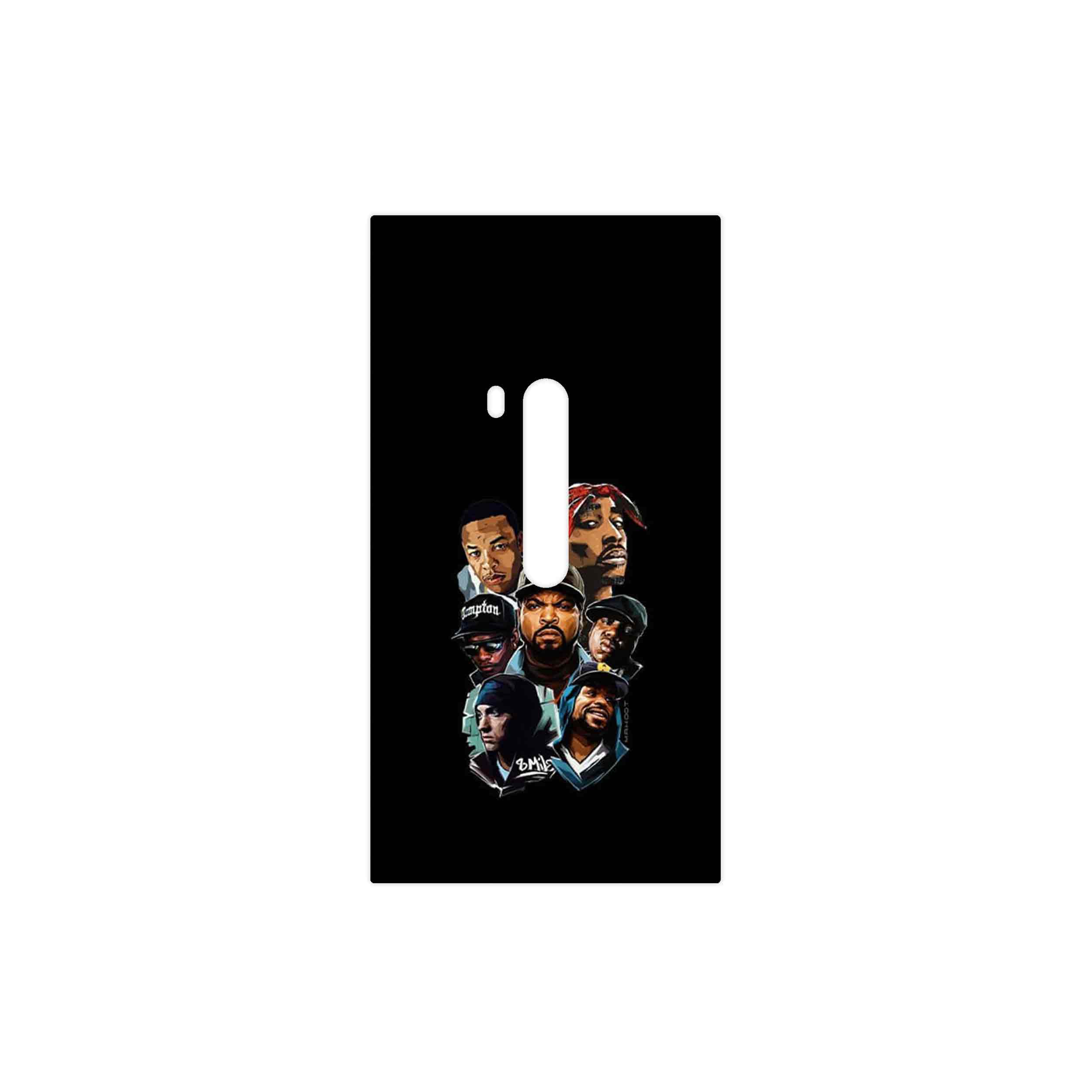 برچسب پوششی ماهوت مدل Great Rappers Digital Art مناسب برای گوشی موبایل نوکیا Lumia 920