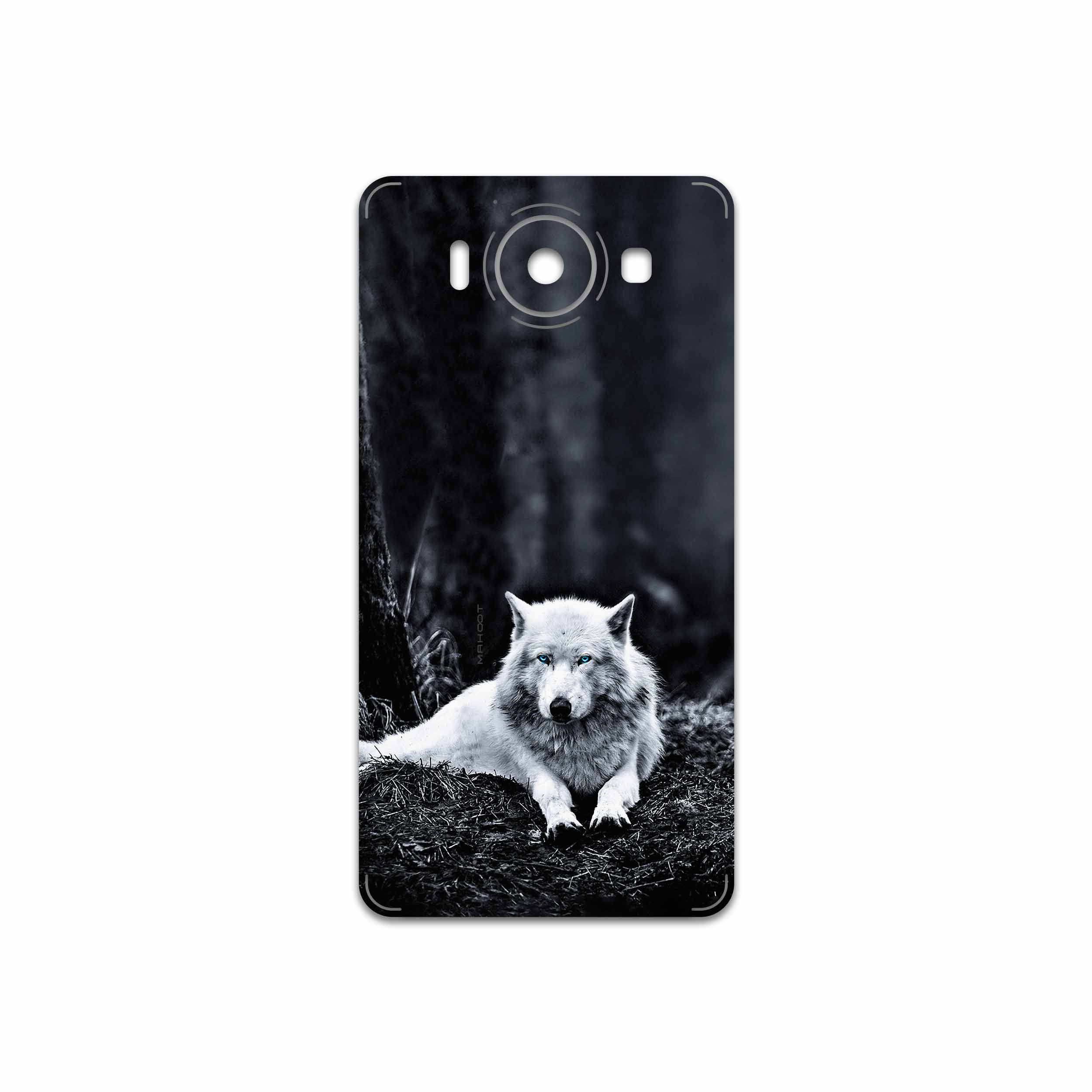برچسب پوششی ماهوت مدل Dire Wolf مناسب برای گوشی موبایل مایکروسافت Lumia 950