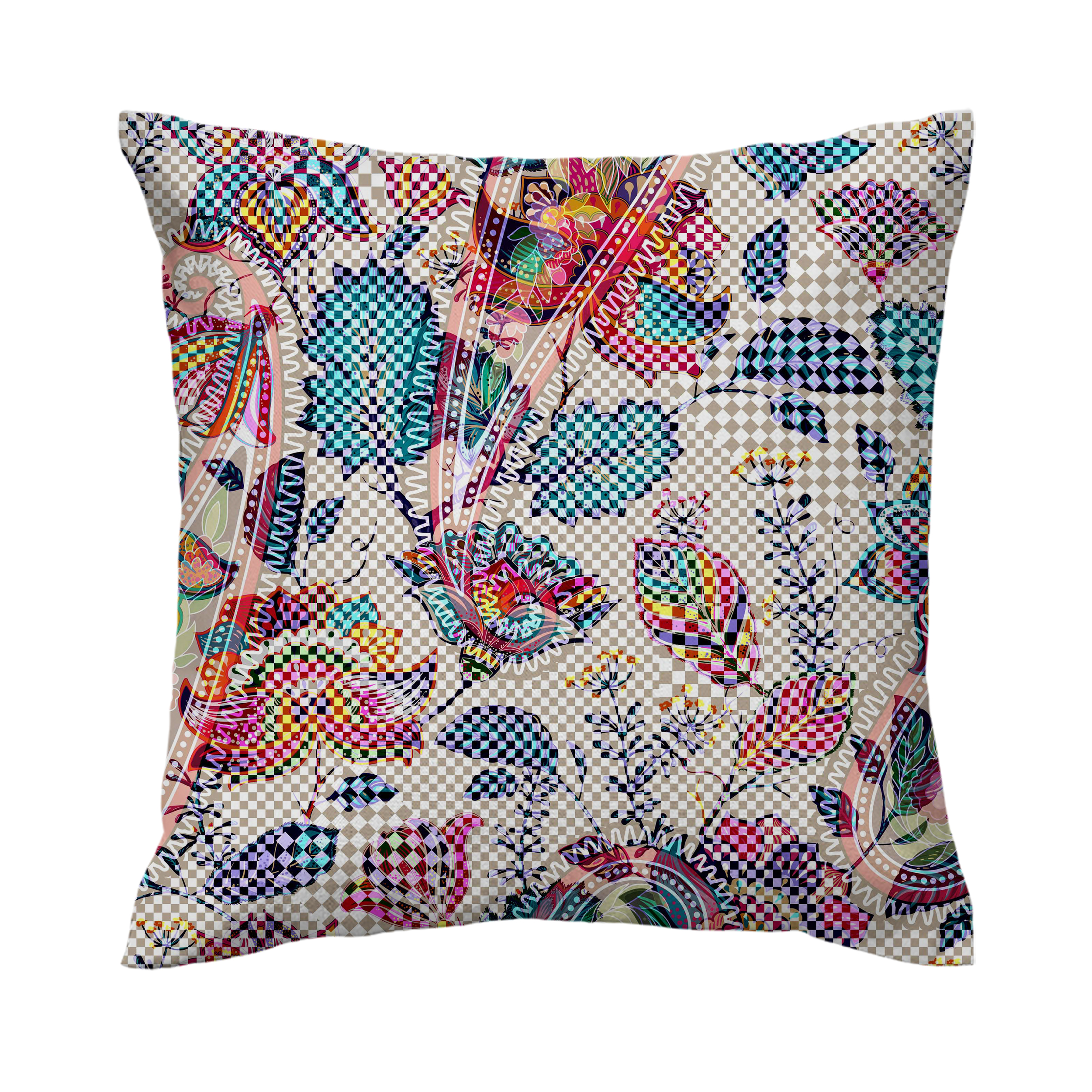 کاور کوسن طرح شطرنجی کد 648