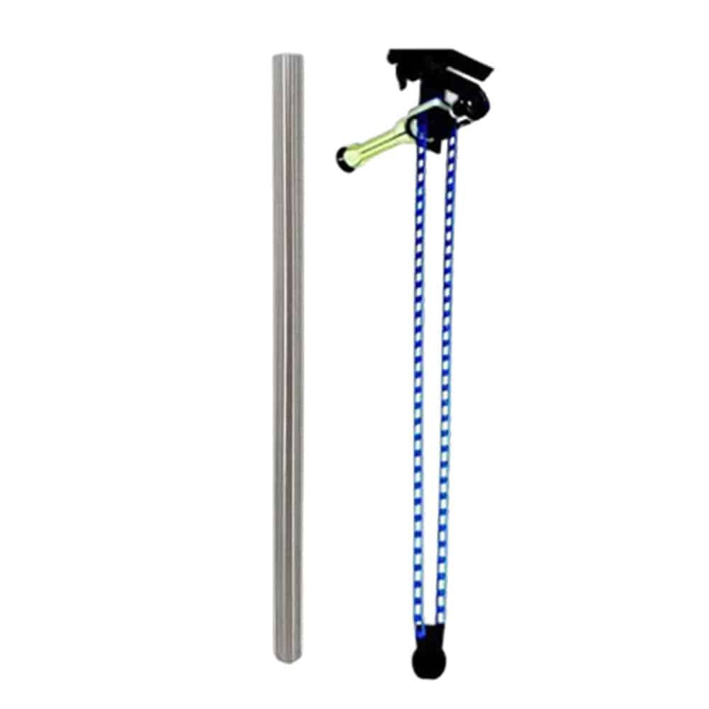 کیت پایه فون زنجیری تکی   لوله آهنی 3 متری