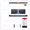 برچسب پوششی ماهوت مدل Waterfall مناسب برای تبلت ایسوس Transformer 3 Pro 2016