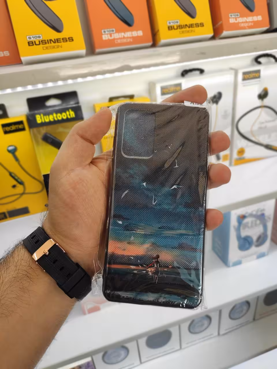کاور طرح دار 07 مناسب برای گوشی موبایل samsung A52