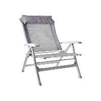 صندلی کمپ سفید کمپینگ آفتاب گرفتن اردوگاه Nurgaz