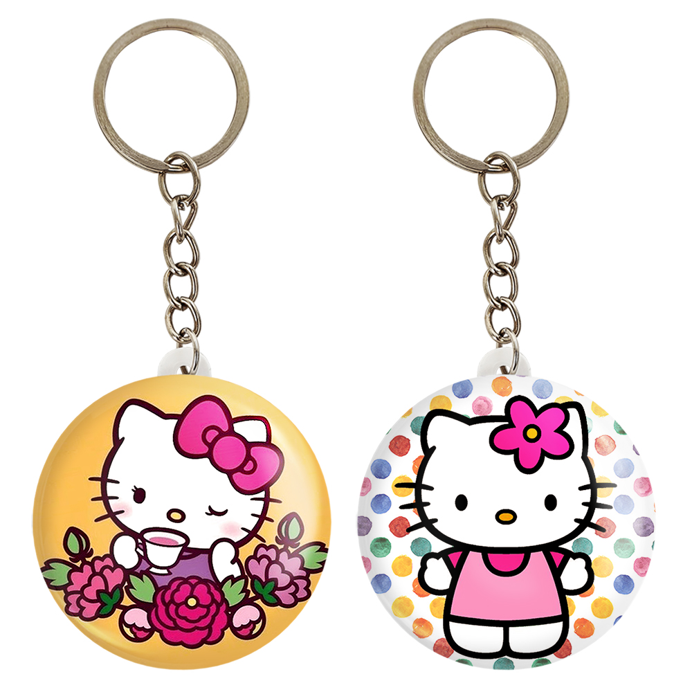 جاکلیدی خندالو مدل هلو کیتی کد 24822488 مجموعه 2 عددی