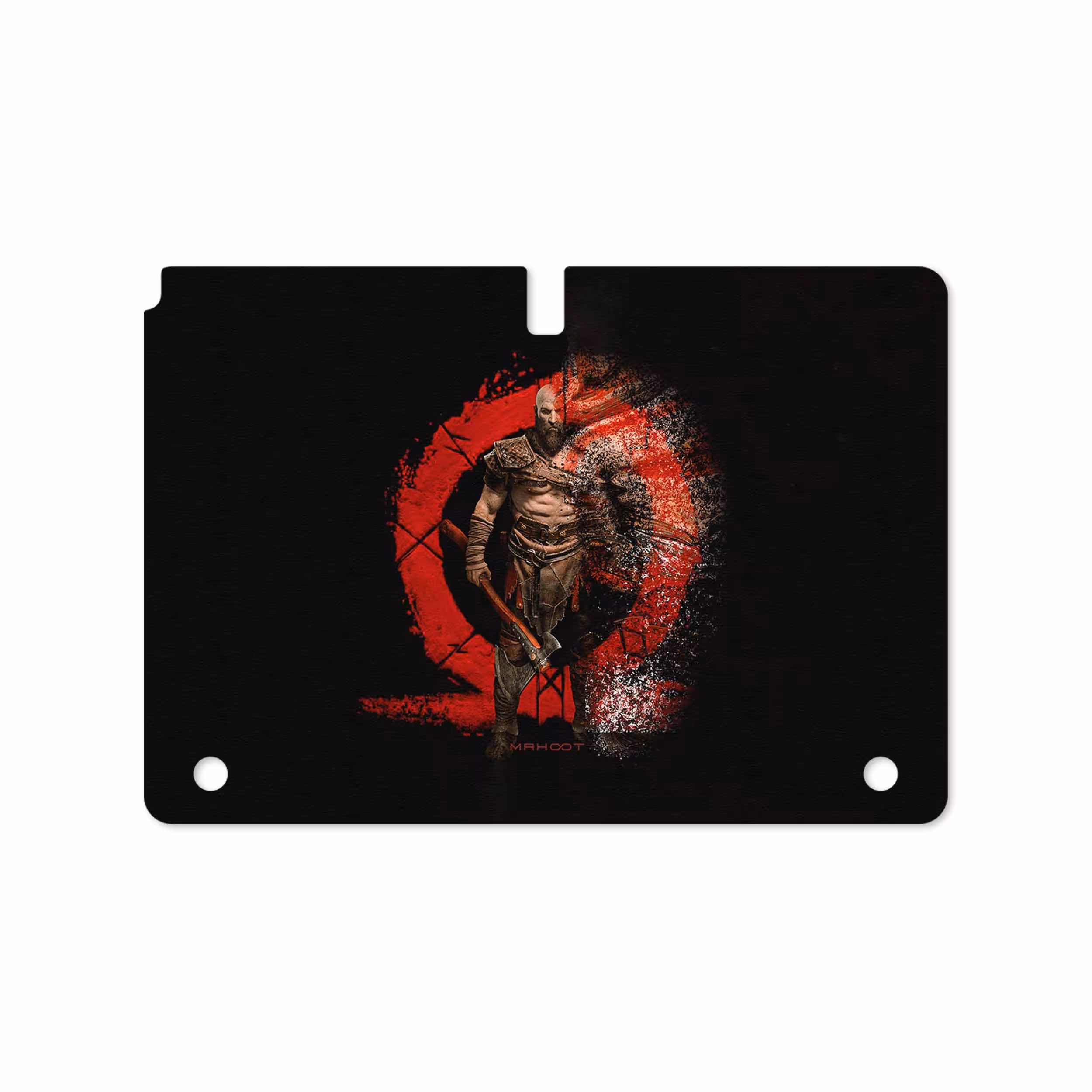 برچسب پوششی ماهوت مدل God-Of-War-Game مناسب برای تبلت سامسونگ Galaxy Note 10.1 2012 N8010