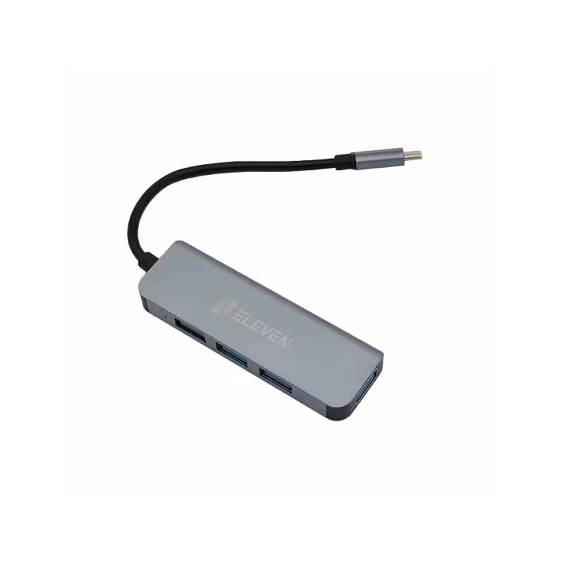 هاب 4 پورت USB 2.0 پورت ایلون مدل TYPE-C H801 - فروشگاه اینترنتی سیب سبز
