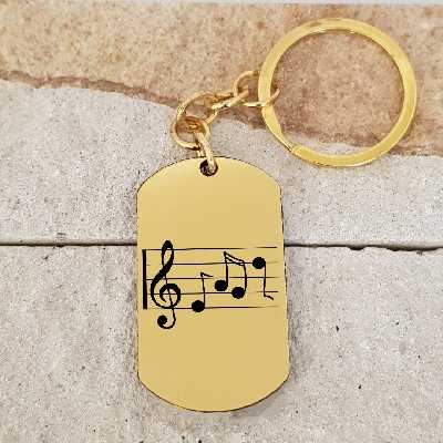 جاکلیدی ترمه ۱ مدل نوت موسیقی کد Sam 2489