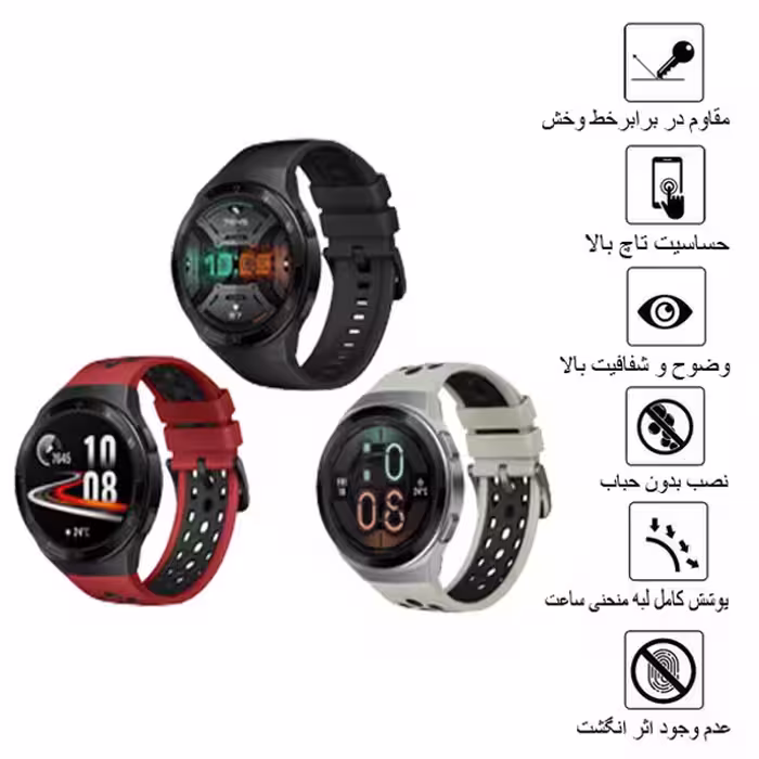 محافظ صفحه نمایش نانو تراستکتور مدل PMB-Glass مناسب برای ساعت هوشمند هوآوی Watch GT 2e