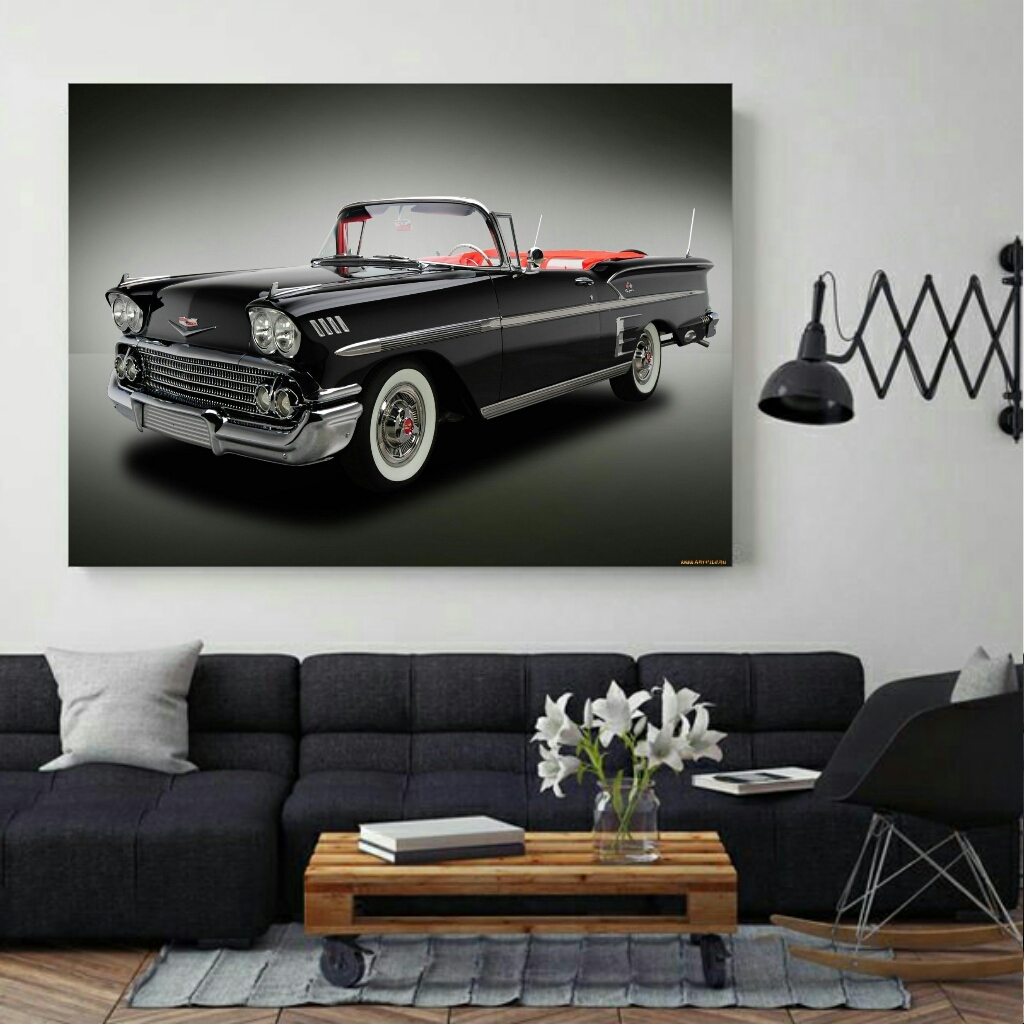  تابلو شاسی طرح ماشین کلاسیک مدل TSH1409