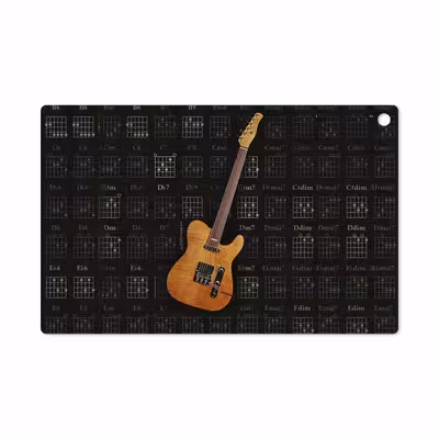 برچسب پوششی ماهوت مدل Guitar-Instrument مناسب برای تبلت سونی Xperia Tablet Z LTE 2013