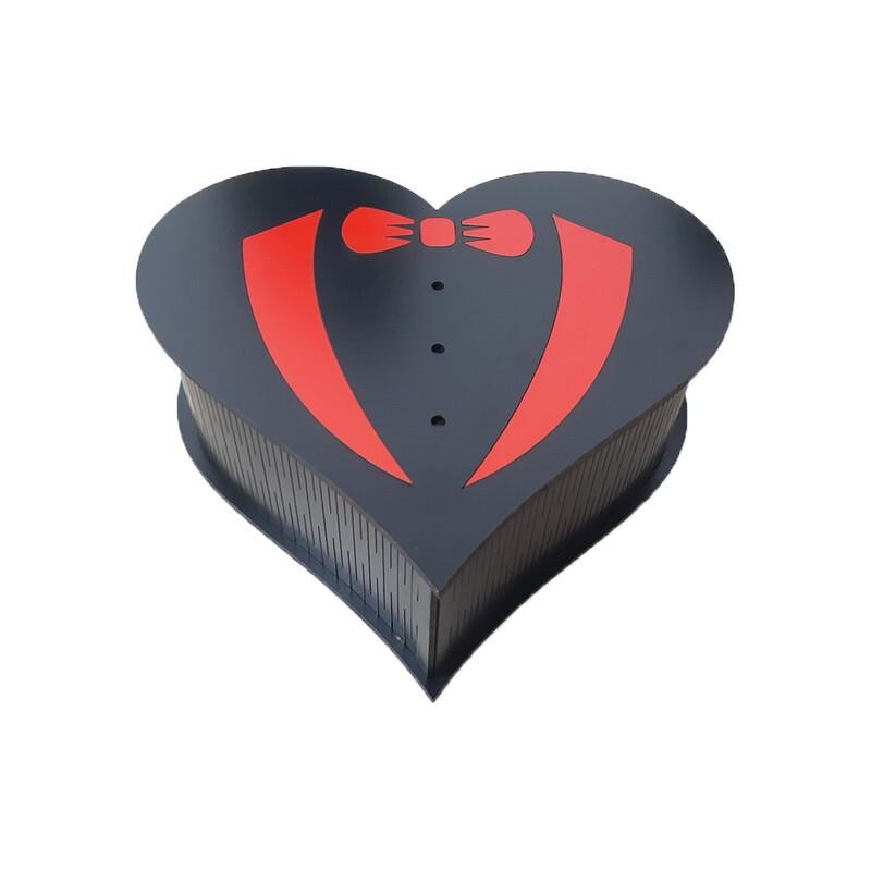 جعبه هدیه طرح قلب کد 20061