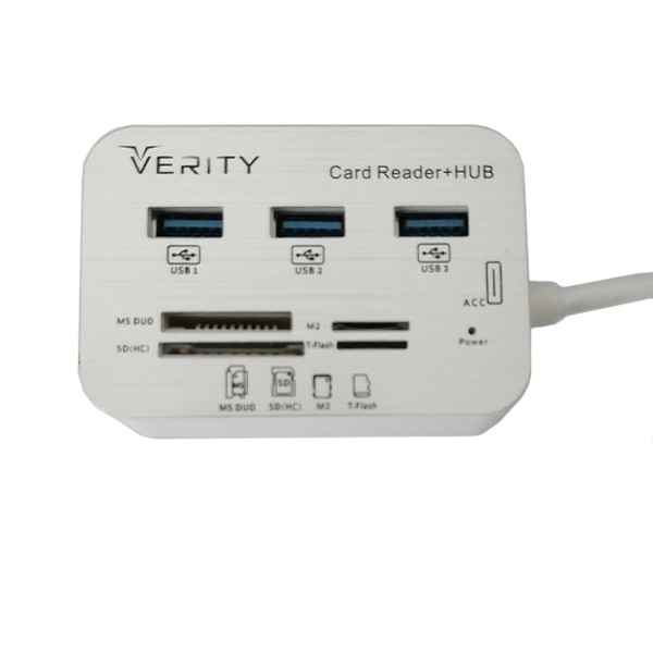 هاب کمبو USB30 وریتی مدل H-408