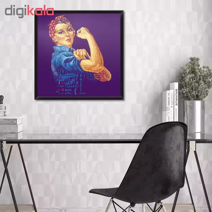 تابلو فنچ آرت طرح GIRL POWER کد CA132