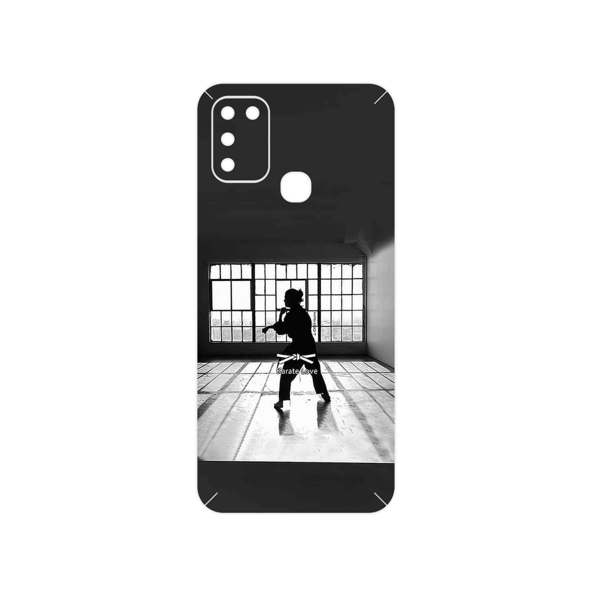 برچسب پوششی ماهوت مدل Karate مناسب برای گوشی موبایل اینفینیکس Hot 10 Play