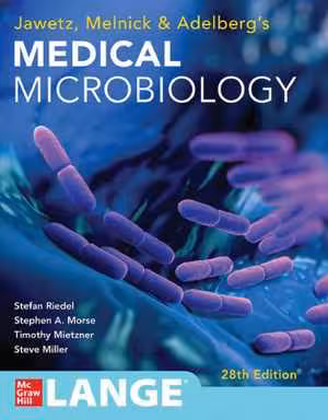 [PDF] دانلود کتاب Jawetz, Melnick &amp; Adelberg’S Medical Microbiology, 28th ed, 2019