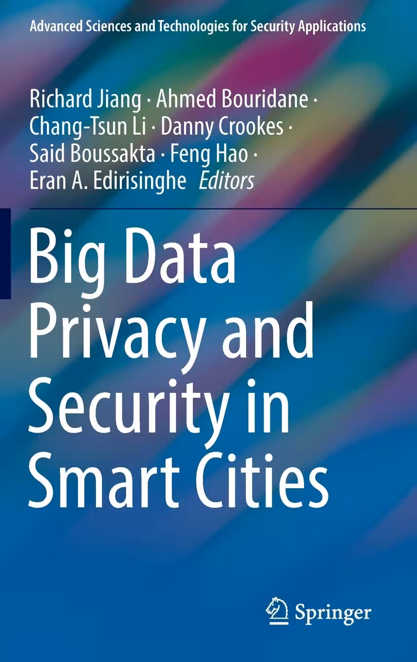 خرید و دانلود نسخه کامل کتاب Big Data Privacy and Security in Smart Cities